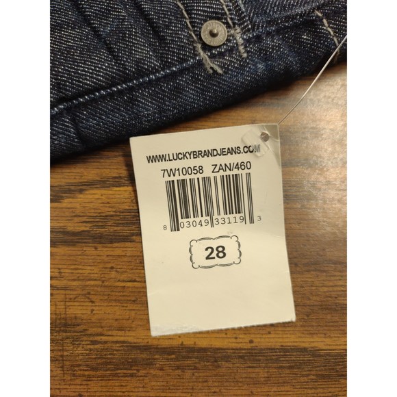 Lucky Brand Womens Jeans Lola Boot Midrise sz 28 Distressed - Picture 8 of 12